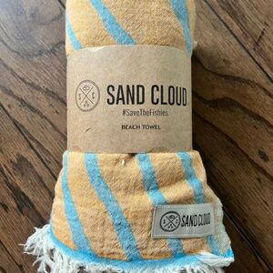 Sand Cloud Towel - Blue Whale